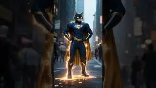 Cute Kitten Superhero Saves the Day | Animated Hero Story for Kids | Funny Cat Transformation