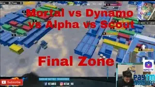 Mortal vs Dynamo vs Alpha vs Scout|Final Zone Battle|Nimo TV Streamers Tournament