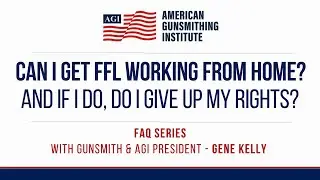 Can I Get a Federal Firearms License (FFL) Working From Home?