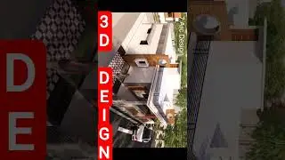 Single Floor 3D Elevation..#homedesign #house #groundfloor #elevation