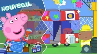 Les histoires de Peppa Pig 🔧Réparer le disco-bus🚌 Épisodes de Peppa Pig