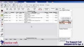 Practice-Web Quick Start- Creating a Claim and Entering Patient Payment