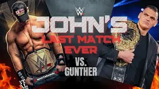 Gunther vs John Cena#Gunther #JohnCena#WWEMatch #WWE #WWEUniverse #Wrestling #YouCantSeeMe #Viral