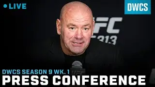 🔵 DWCS: Post-Fight Press Conference | Season 9 - Week 1