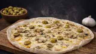 &ldquo;You&rsquo;ve Never Seen a Mushroom & Olive Pizza Like This!&rdquo;