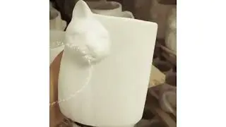 Cat Couple Mug Set &ndash; Ceramic and Adorable