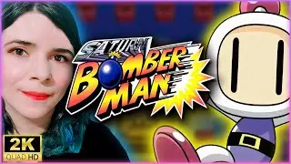 SATURN BOMBERMAN (SEGA SATURNO) PRIMEIRA VEZ JOGANDO