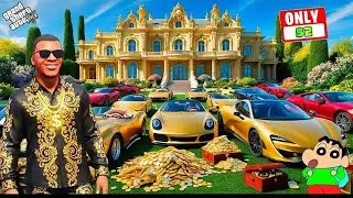 ShinChan AND Chop Leave House And Become Billionaire In GTA 5