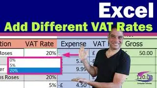 Mastering the Art of Adding DIFFERENT VAT Rates in One Spreadsheet!