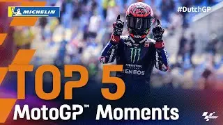 Top 5 MotoGP&trade; Moments by Michelin |&nbsp;2021 #DutchGP