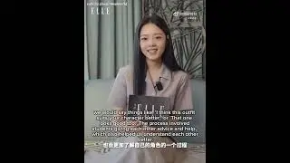 [ENG SUB] Zhao Jinmai ELLE China Interview - Miu Miu Balmoral collection pop-up (2024)