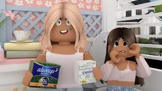 LIA IS GOING THROUGH PUBERTY*PIMPLES* HER FIRST PERIOD* *BEACH TRIP FAIL?!* Roblox Bloxburg Roleplay
