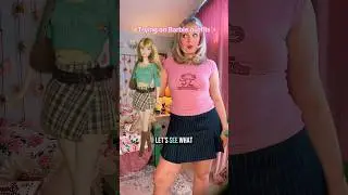 The colors are off😭 but the vibe is there😅 #vintage  #barbie #fashion #grwm #styling #2000s #y2k