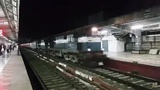 Belated HAPPY BIRTHDAY to the LONGEST Running Rajdhani Express | Weird Honking Twin ALCo