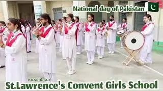 National Day of Pakistan 23 March 2022 at St.Lawrence's Convent Girls School