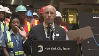 MTA's Andy Byford Presents Latest Performance Data