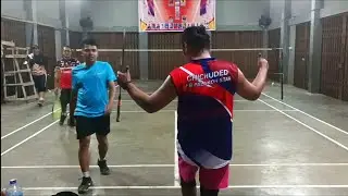 PB BUNGO SATANGKAI Star (ev/buya vs daus/chuded) #badminton #badmintonlovers #sports 