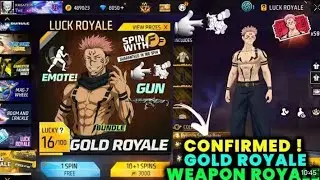NEXT😍😎 WEAPON ROYALE +RARE GOLD ROYALE -para😍😍#weaponroyaletrick #freefire 