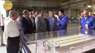 رئيس الوزراء يتفقد مجمع مصانع مجموعة العربي ببني سويف
