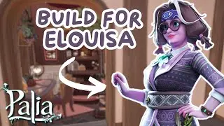 Design Build Challenge collab// Elouisa's Study// Decorating a randomly assigned Palia Villager