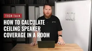 How to Calculate Ceiling Speaker Coverage in a Room on Pro Acoustics Tech Talk Episode # 100