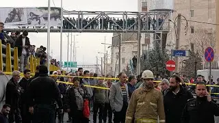 Iran: Großbrand auf Teheraner Markt hüllt Verkehr in dichte Rauchwolken