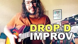Drop D Improvisation - Guitar Solo in Gminor