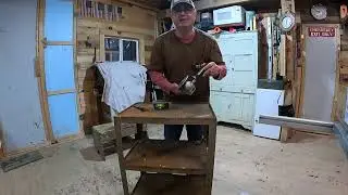 Workshop Upgrades, Restoring an Old Cart,   Grinding station build part one!!