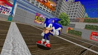 [#SRB2] Speedruning City Escape Whith Modern Sonic V6 rusty build (1:39)