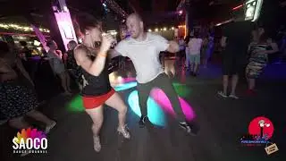 Denis Brylev and An Nelie Salsa Dancing at 3 Front Relax, Sunday 08.08.2021