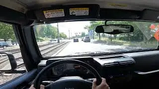 2005 Jeep Wrangler LJ POV Test Drive