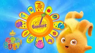 SUNNY BUNNIES - How to Make a Sunny Bunnies Clock | GET BUSY COMPILATION | Cartoons for Children