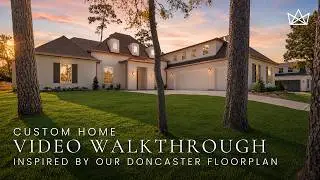 How is this possible? Wide French Estates Plan designed for narrower lots. Custom Builder Home Tour