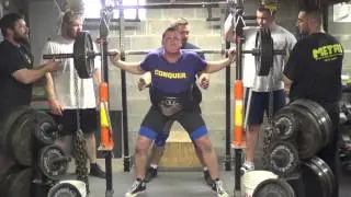 Steve Colescott 380 + 100 lbs in chains