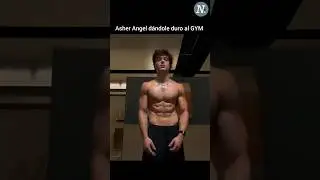 La estrella de 'SHAZAM' #AsherAngel d&aacute;ndole duro al GYM. 😮&zwj;💨🔥📸  #shorts