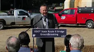 State Route 8 Bridge Groundbreaking Ceremony