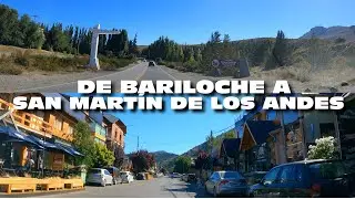 VIAJE de BARILOCHE a SAN MARTÍN de los ANDES 🛣️ 🇦🇷