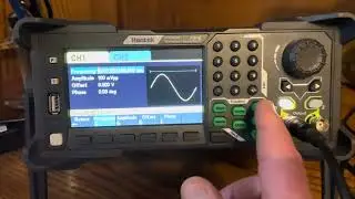 How to Hantek HDG3000B for basic RF signal generation