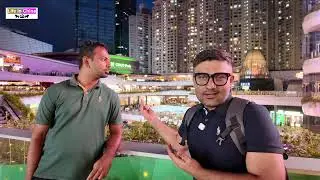 Dazzling Shenzhen Nights │ Coco Park & PingAn Building Views With Indian Friends