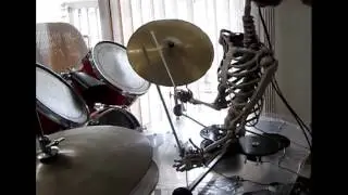 Johnny Doe and the Toe Tags - 3 axis skulls - Haunted High 2012 - DRUM TEST 3.wmv