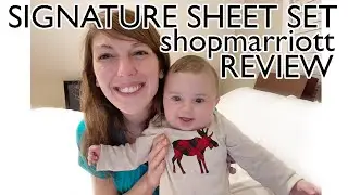 SIGNATURE SHEET SET FROM SHOPMARRIOTT REVIEW - BEST BRIGHT WHITE SHEETS - HOTEL LUXURY SHEETS