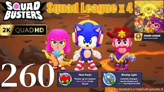 Squad Busters - Walkthrough Gameplay Part 260 - Sonic, Archer, Colt - Squad League x 4