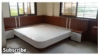 corner bed Design | Latest & Modern Bed Design | Almary  Furniture | Cupboard Design |Bedroom design