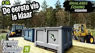 DE EERSTE VIS IS KLAAR  | Kinlaig | 6 | Highlands Fishing Expansion | FS25  NL/ENG  #fs25