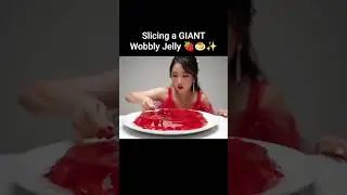 The ultimate jelly wobble Every slice is pure ASMR perfection Would you take a bite #asmr #ai_video