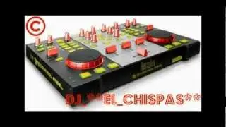 Dj Chispas in sesion. 