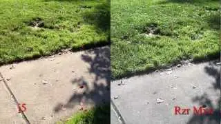 Apple iPhone 5 vs Motorola Droid Razr Maxx VIDEO CAMERA COMPARISON