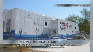 U of A veterinary students teaming up with Purina to help domestic violence survivors and their pets