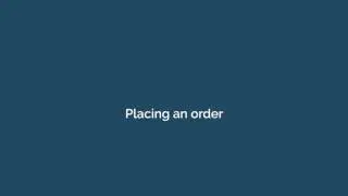 B2B eCommerce Platform - Buyer's overview