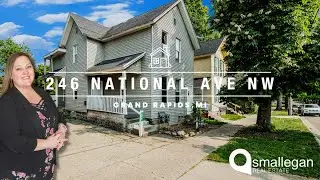 Move-in Ready Gem: 246 National Ave NW, Grand Rapids, MI - 4 Bed, 2 Bath Under $190K!